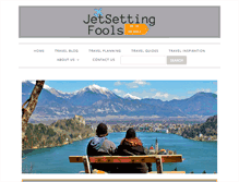 Tablet Screenshot of jetsettingfools.com